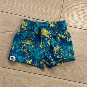 Vibrant Kids Blue and Yellow Shorts